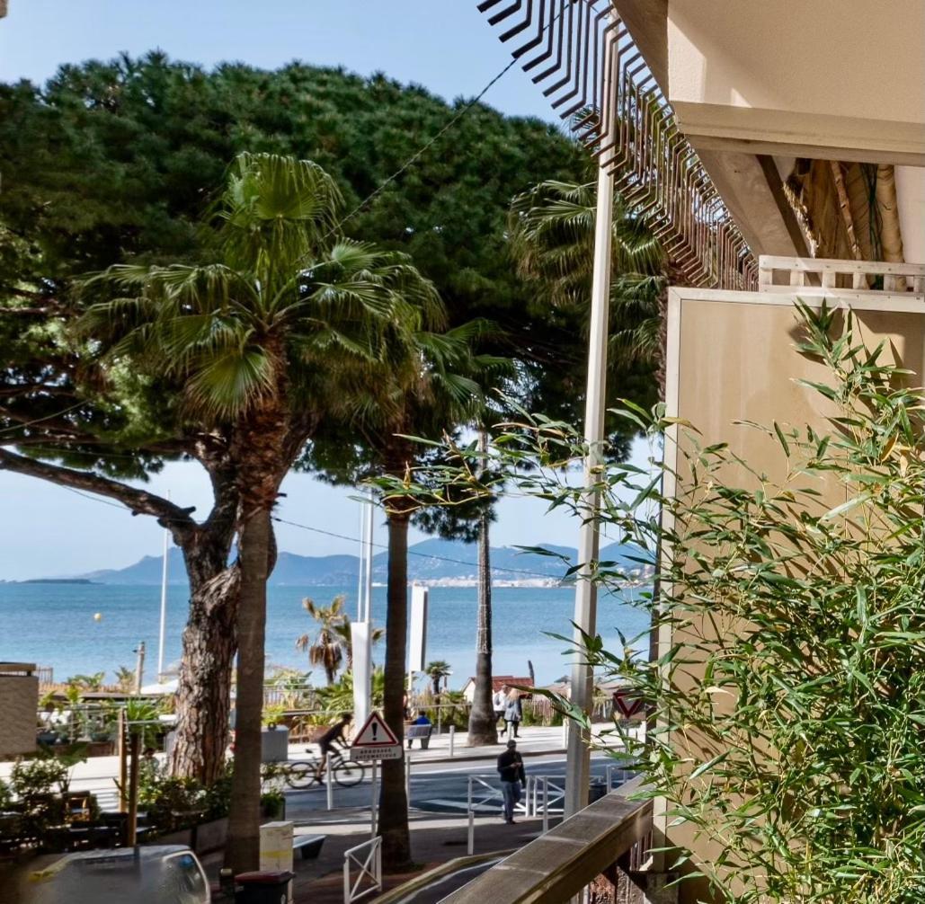 Somptueux Appartement 20M Plages Avec Vue Mer Antibes Esterno foto